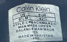 Load image into Gallery viewer, Calvin Klein Mens Bachman2 Black Square Toe Lace-Up Derby Dress Shoes Size 9.5M