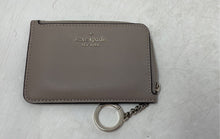 Load image into Gallery viewer, Kate Spade New York Womens Darcy Gray Leather Medium L-Zip Card Holder Wallet