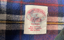 Load image into Gallery viewer, Brooks Brothers Mens Multicolor Plaid Print Cotton Pajama Button-Up Shirt Size L