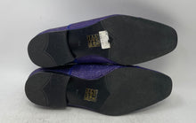 Load image into Gallery viewer, Aldo Mens Bolivar Purple Rhinestone Cap Toe Slip-On Oxford Dress Shoes Size 9
