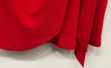 Load image into Gallery viewer, INC International Concepts Womens Varsity Red Faux Wrap Dress Size M With Tag