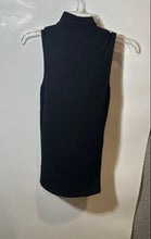 Load image into Gallery viewer, Gap Womens Black Mock Neck Sleeveless Modern Pullover Tank Top Size XS