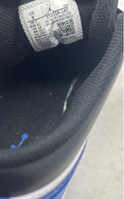 Load image into Gallery viewer, Nike Mens Air Jordan 1 Low 553558-140 Blue White Black Sneakers Shoes Size 8