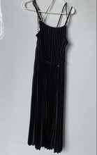 Load image into Gallery viewer, Sam Edelman Womens Black Pleated Sleeveless Maxi Dress Size M With Tag