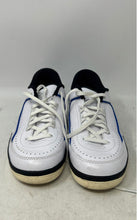 Load image into Gallery viewer, Nike Womens Air Jordan 2 Retro Low White Blue Black Sneaker Shoes Size 6.5