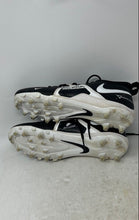 Load image into Gallery viewer, Nike Mens Alpha Menace Varsity 3 CV0586-001 Black White Football Cleats Size 10