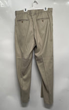 Load image into Gallery viewer, Perry Ellis Portfolio Mens Ivory Flat Front Slash Pockets Dress Pants Size 32X30