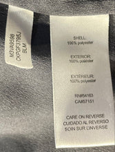 Load image into Gallery viewer, Calvin Klein Womens Gray Long Sleeve Zip Pocket Button-Up Shirt Size M