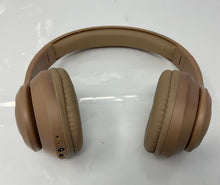 Load image into Gallery viewer, Brown Plastic Adjustable Headband Wireless Bluetooth Headphones Not Tested NCL
