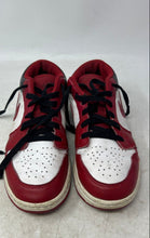 Load image into Gallery viewer, Nike Boys Air Jordan 1 Low 553560-163 Red White Black Sneaker Shoes Size 5Y