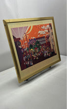 Load image into Gallery viewer, Melanie Taylor Kent Portraits In The Park Gold-Tone Framed Art Painting