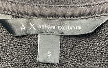 Load image into Gallery viewer, Armani Exchange Womens Black Short Sleeve Crew Neck Pullover T-Shirt Size S