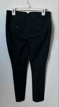 Load image into Gallery viewer, Express Womens Black Flat Front Slash Pockets Straight Leg Dress Pants Size 2