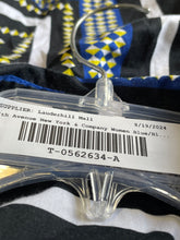 Load image into Gallery viewer, 7th Avenue New York & Company Womens Blue Black Multicolor Shirt Size M