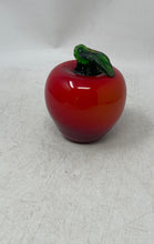 Load image into Gallery viewer, Apple Red Green Glass Collectible Home Decorative Paperweights