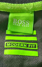 Load image into Gallery viewer, Boss Hugo Boss Mens Paddy Black Modern Fit Short Sleeve Polo Shirt Size Medium