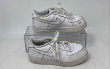 Load image into Gallery viewer, Nike Kids Air Force 1 06 314194-117 White Low Top Lace-Up Sneaker Shoes Size 10C