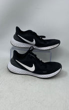 Load image into Gallery viewer, Nike Kids Revolution 5 BQ5671-003 Black White Lace-Up Sneaker Shoes Size 7Y