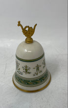 Load image into Gallery viewer, Antique The Danbury Mint Multicolor Floral Print Collectible Porcelain Bell