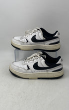 Load image into Gallery viewer, Nike Womens Gamma Force DX9176-100 White Black Leather Sneakers Shoes Size 7.5