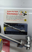 Load image into Gallery viewer, Meade Instruments Eclipse View 76 Reflector Telescope With Accessories