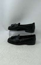 Load image into Gallery viewer, Bragano Mens Black Round Toe Slip-On Casual Loafer Shoes Size 7M