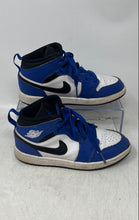 Load image into Gallery viewer, Nike Kids Air Jordan 1 Mid Multicolor Round Toe Lace-Up Sneaker Shoes Size 13C