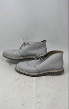 Load image into Gallery viewer, Cole Haan Mens Zerogrand Gray Leather Lace-Up Ankle Chukka Boots Size 9 1/2