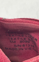 Load image into Gallery viewer, Authentic Tory Burch Womens Grosgrain Red Flat Espadrille Sandals Sz 5 M Damaged