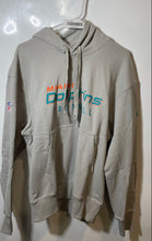 Load image into Gallery viewer, Nike Mens Gray Miami Dolphins Cotton Long Sleeve Pockets NFL Football Hoodie S