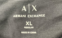 Load image into Gallery viewer, Armani Exchange Mens Blue Graphic Regular Fit Pullover T-Shirt Size XL