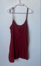 Load image into Gallery viewer, J.Crew Womens Red Sleeveless Spaghetti Strap V-Neck Short Mini Dress Size S
