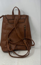 Load image into Gallery viewer, Unbranded Womens Brown Inner Pockets Adjustable Strap Shoulder Backpack
