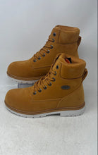 Load image into Gallery viewer, Lugz Mens Brown Leather Slip Resistant Round Toe Ankle Lace-Up Work Boots Size 7