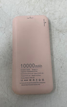 Load image into Gallery viewer, Yobon Model Y1 10+ Pink Portable USB Type C 10000mAh Power Bank Not Tested