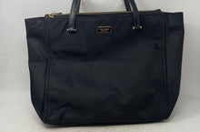Load image into Gallery viewer, Kate Spade New York Womens Dawn Black Double Handle Zip Top Lined Tote Bag