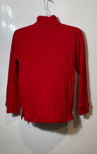 Load image into Gallery viewer, Polo Ralph Lauren Boys Red Long Sleeve Quarter-Zip Pullover Sweater Size L 14-16
