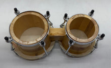 Load image into Gallery viewer, GP Percussion B2 Pro-Series Beige Wood Heavy-Duty Hardware Small Tunable Bongos