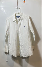Load image into Gallery viewer, Ralph Lauren Mens White Long Sleeve Custom Fit Dress Shirt Size 16 32/33