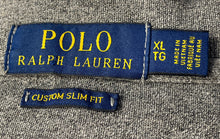 Load image into Gallery viewer, Polo Ralph Lauren Mens Gray Heather Short Sleeve Custom Slim Fit Polo Shirt XL