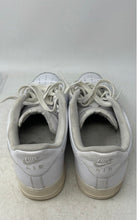 Load image into Gallery viewer, Nike Mens Air Force 1 White Leather Low Top Lace-Up Sneaker Shoes Size 10.5