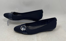 Load image into Gallery viewer, London Fog Womens Blue Round Toe Low Top Slip-On Ballet Flats Size 9.5 M