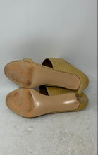 Load image into Gallery viewer, Calvin Klein Womens Cecily Beige Leather Slip-On Slide Sandals Size 8 M