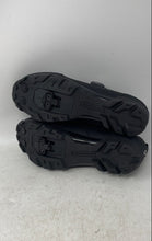Load image into Gallery viewer, Bontrager Mens Evoke Black Round Toe Low Top Boa Mountain Cycling Shoes Size 7