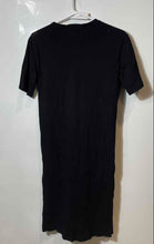 Load image into Gallery viewer, Armani Exchange Womens Black Cotton Sustainability Project T-Shirt Dress Size XS