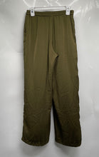 Load image into Gallery viewer, H&M Womens Green Pockets Wide-Leg Drawstring Trouser Pants Size S