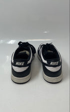 Load image into Gallery viewer, Nike Boys Dunk Low White Black Leather Lace-Up Sneakers Shoes Size 2.5Y