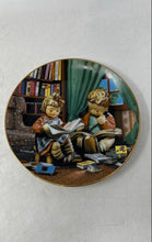 Load image into Gallery viewer, M.J. Hummel Budding Scholars Little Companions Porcelain Collector Plate