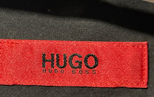 Load image into Gallery viewer, Hugo Boss Mens Black Cotton Long Sleeve Slim Fit Dress Shirt Size 41 US 16