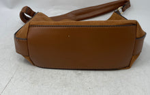 Load image into Gallery viewer, Nine West Womens Brown Suede Inner Zip Pockets Magnetic Shoulder Bag